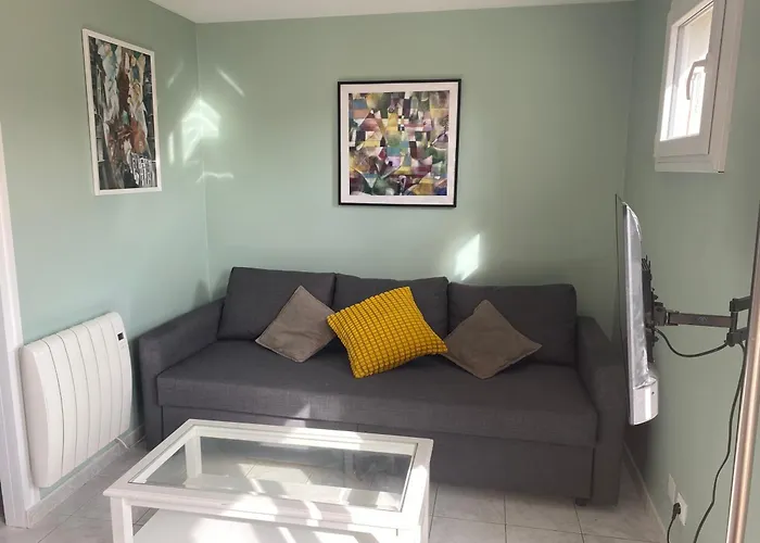 Mahélia, T3 Climatisé En Bord De Et Pour 7 Personnes Apartamento *
